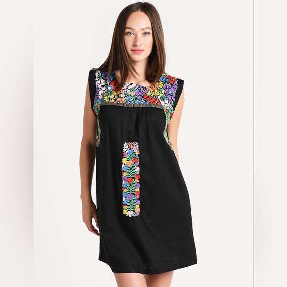 J.Marie Embroidered Dress - Picture 1 of 6